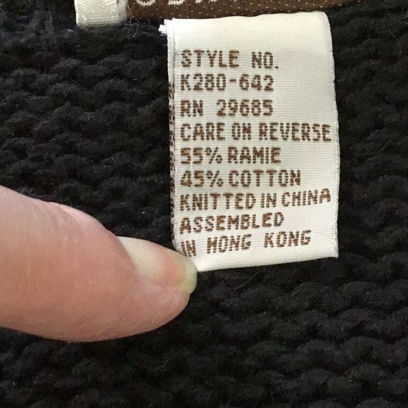 PENDLETON Knock Abouts Vintage Knit Vest M – Multicolor Patchwork Tapestry Folk - Picture 12 of 16